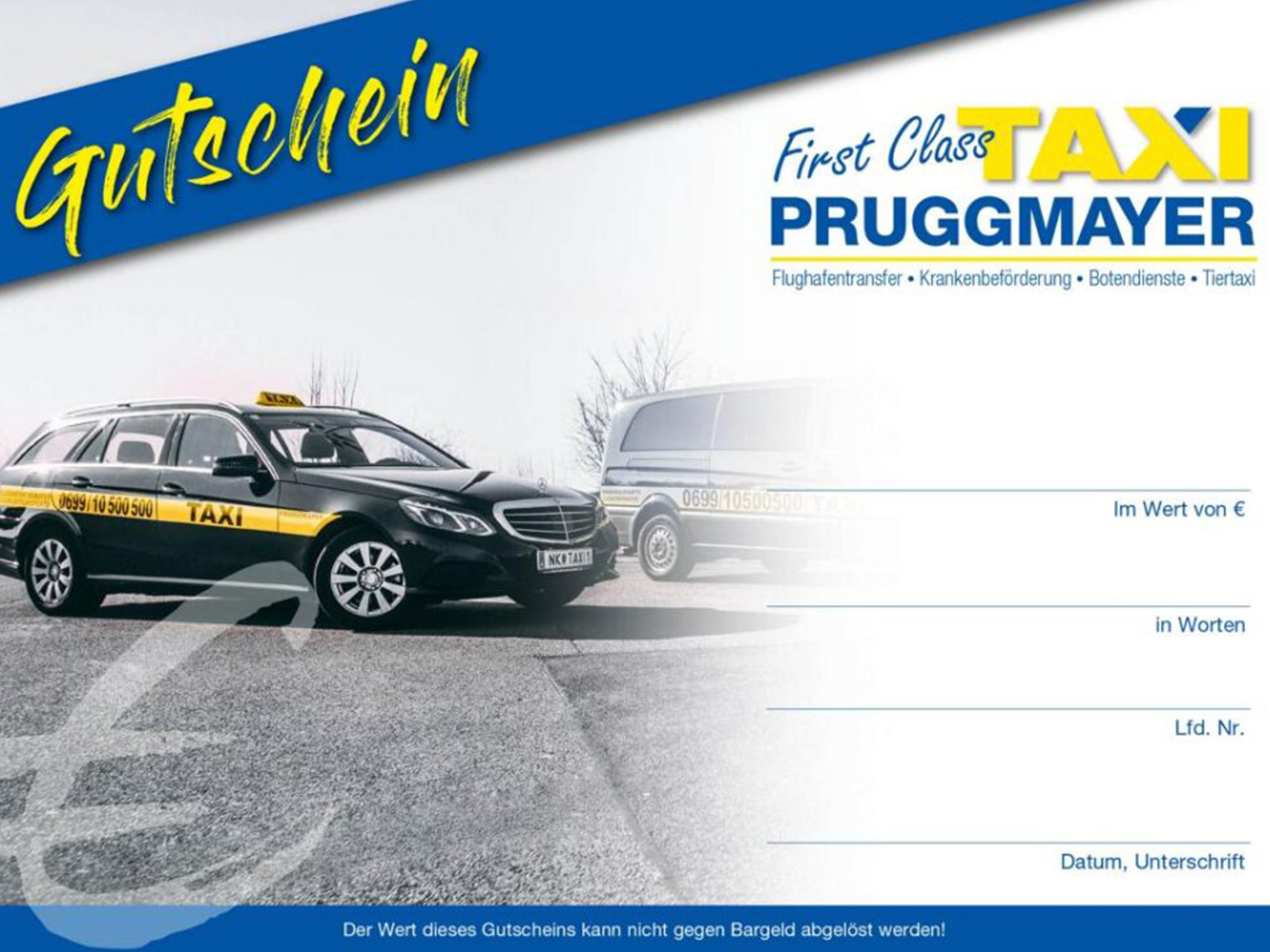 Persönlicher Gutschein